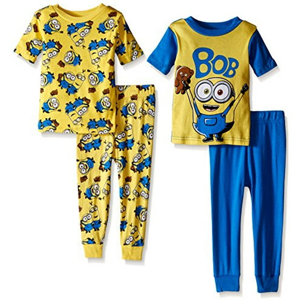 Despicable Me Little Boys Minions Were Here Were Yellow PJ Set & Tote Gift Set Despicable Me Little Boys Minions Were Here Were Yellow PJ Set & Tote Gift Set